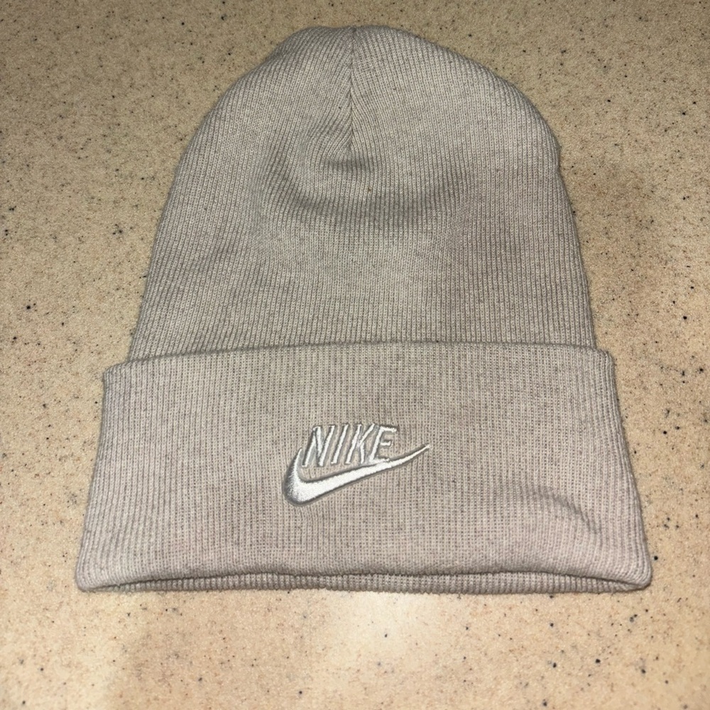 Tan Nike Beanie